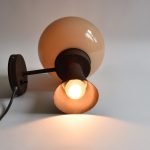 Vintage diabolo wall lamp Herda Holland