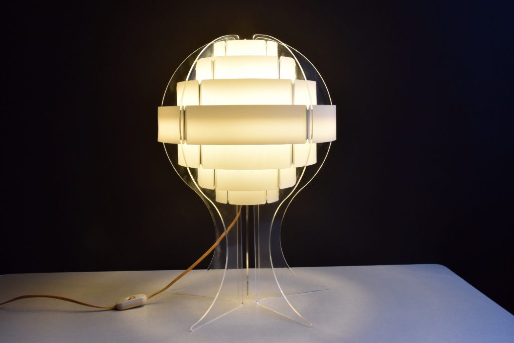 Midcentury design tafellamp Flemming Brylle & Preben Jacobsen 1965