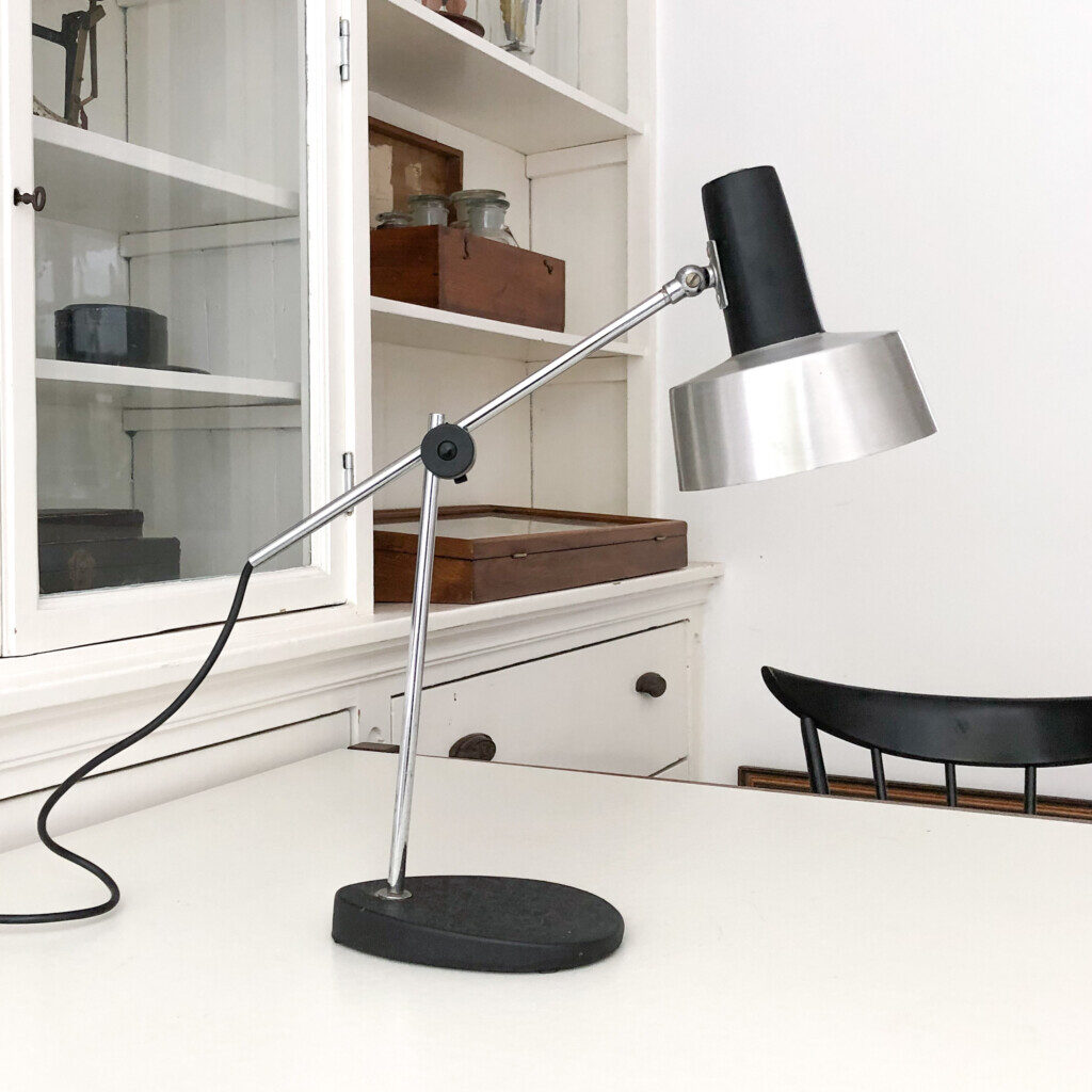 Vintage bureaulamp J.Hoogervorst Anvia