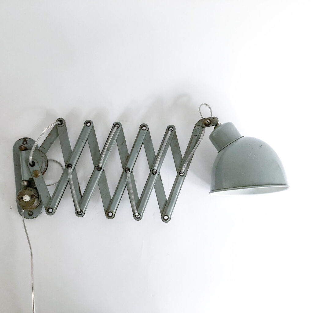 Vintage Bauhaus Schaarlamp industrieel