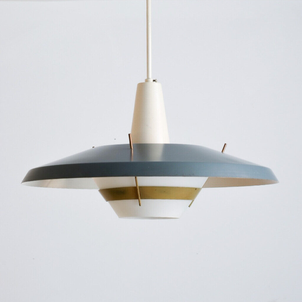 Vintage design hanglamp NT25 Louis Kalff Phillips jaren 60