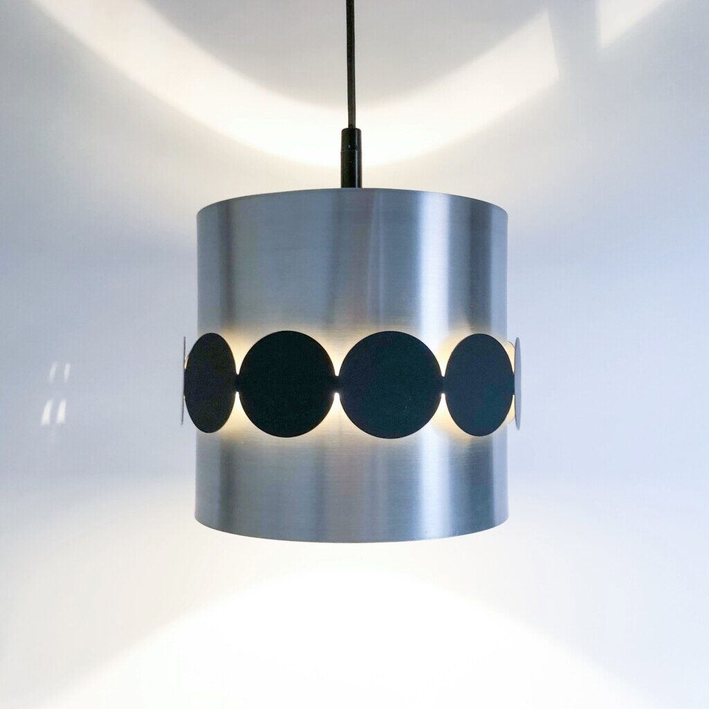 Vintage retro hanglamp Doria Leuchten jaren 60