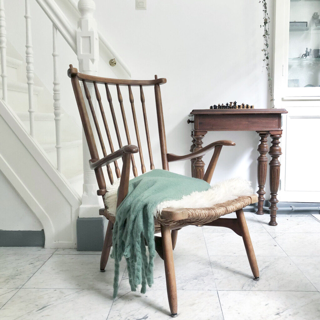 Vintage fauteuil, loungechair De Ster Gelderland, Dutch design