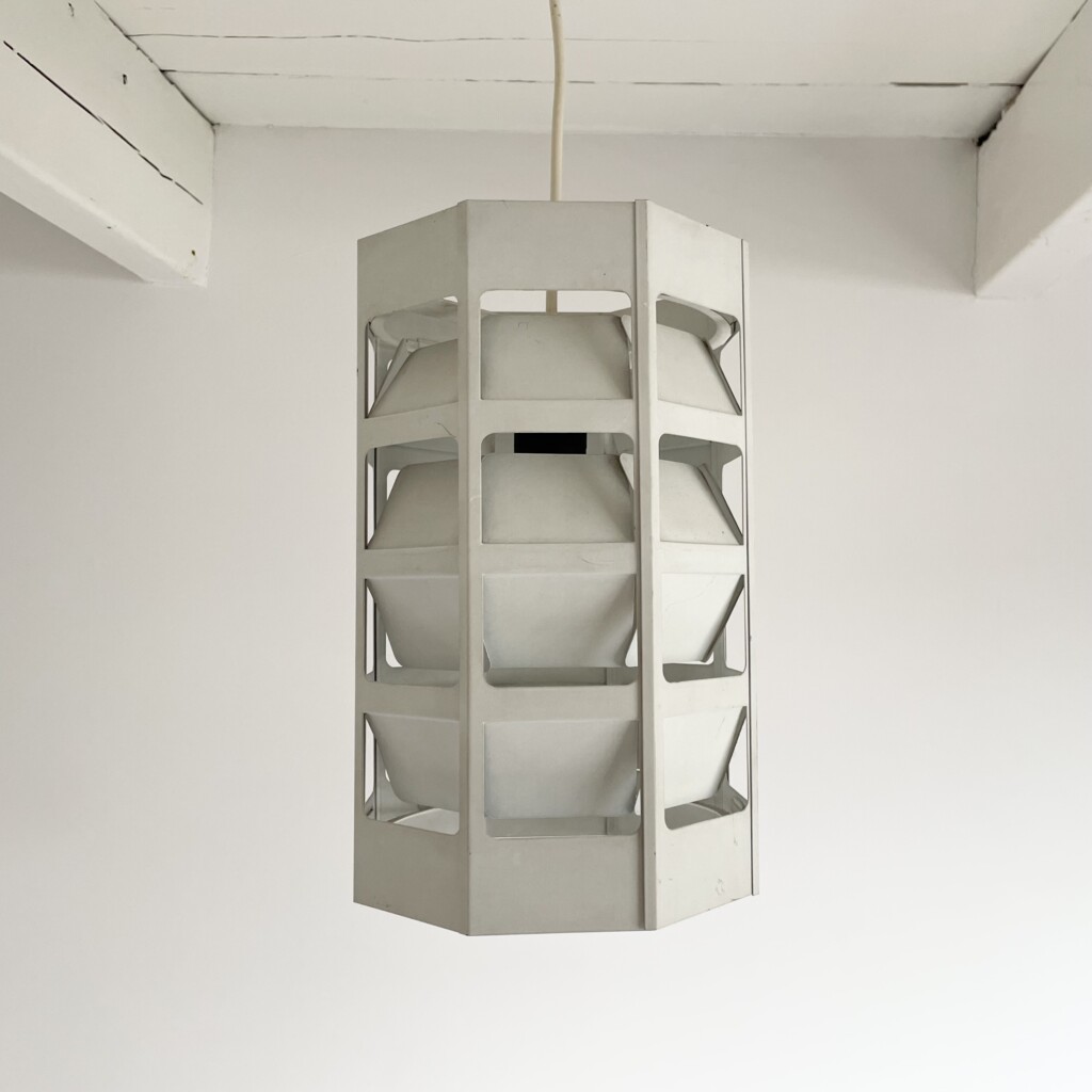 Vintage Lyskurv hanglamp Poul Gernes, Louis Poulsen ‘60
